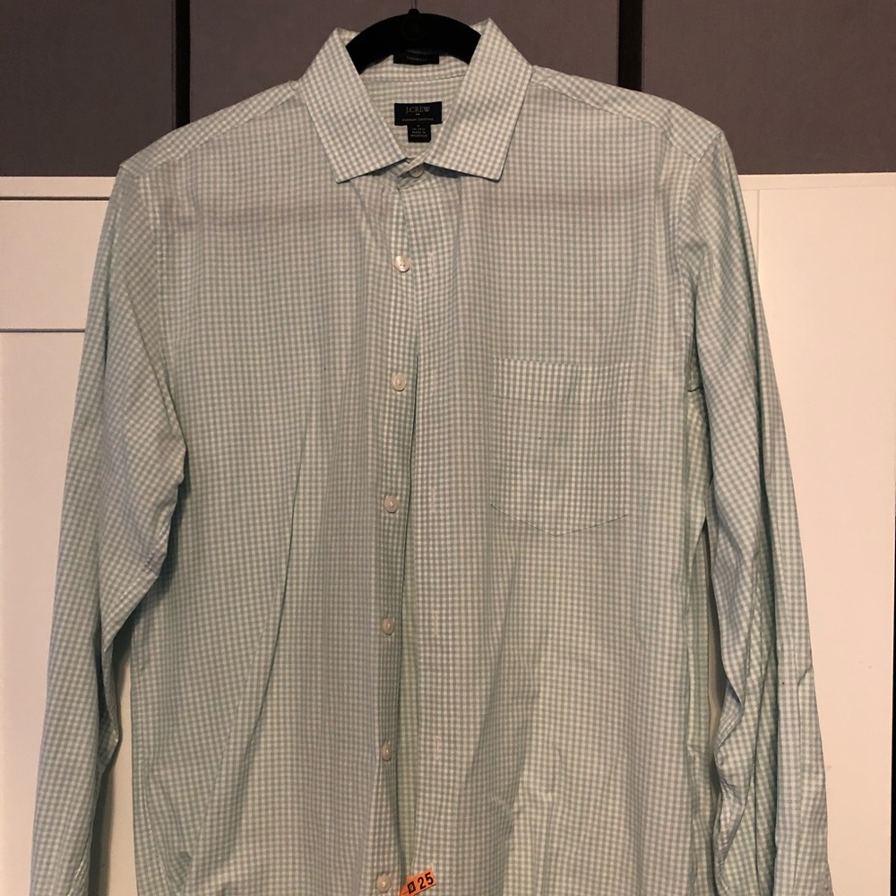 J. Crew Thompson style suiting button up shirt